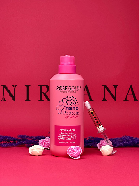 پروتئین مو نانو رزگلد