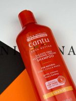 شامپو فری سولفات مخصوص موهای فر و مجعد کنتو Cantu - تصویر 2