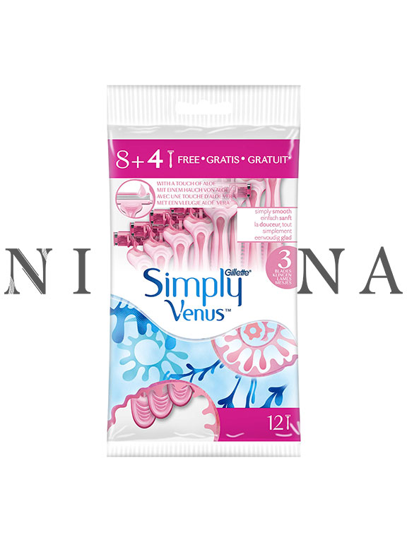 تیغ اصلاح سه لبه ژیلت مدل ونوس