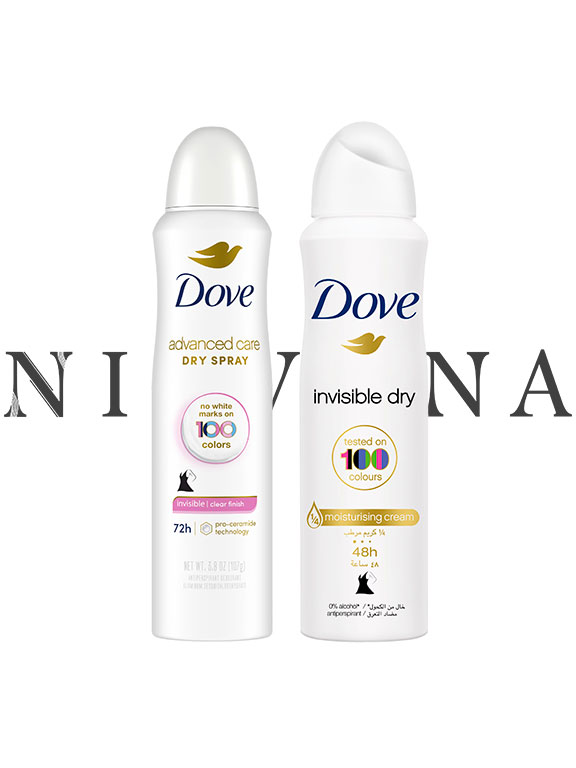 اسپری ضدتعریق زنانه داو مدل اینویزیبل درای - اسپری ضدتعریق زنانه داو مدل اینویزیبل کر