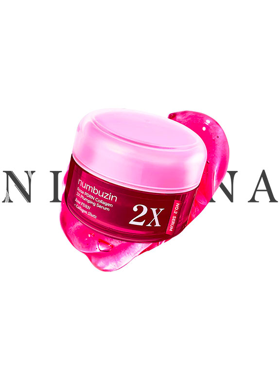 سرم رز کلاژن 2X PDRN نامبوزین شماره ۲ | حجم‌دهنده و جوانساز | نیروانا