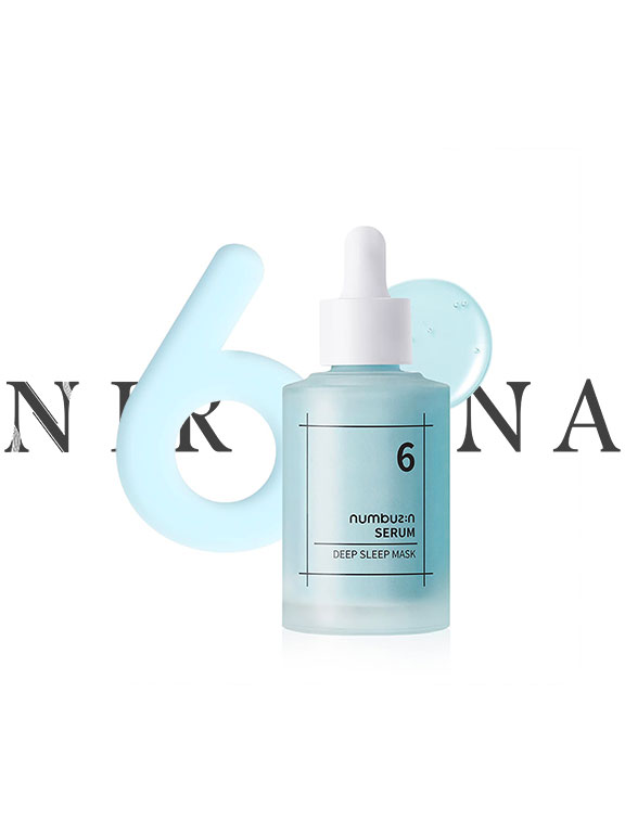 سرم شماره 6 نامبوزین | ماسک خواب آبرسان و ترمیم‌کننده پوست